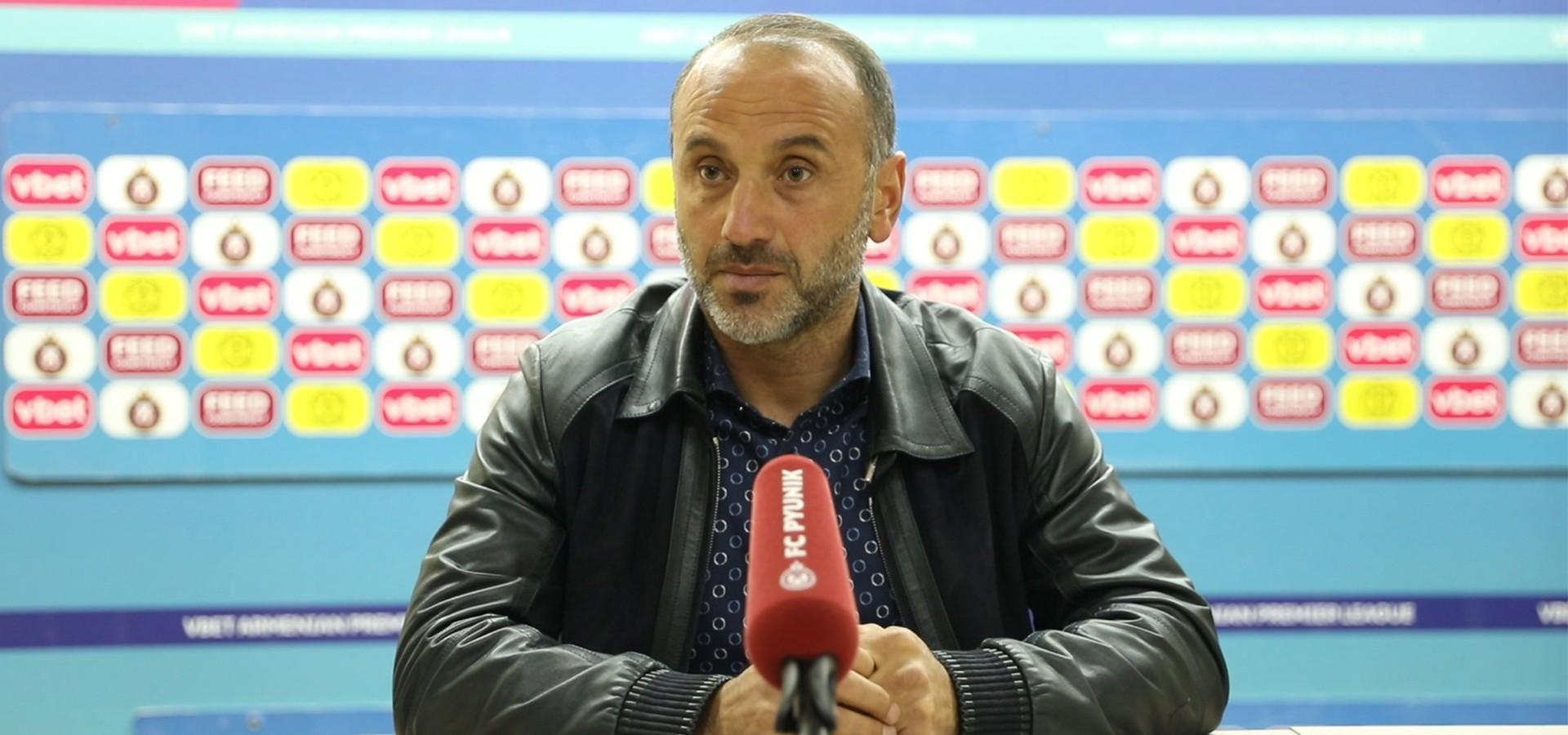 Eghishe Melikyan's press conference after match against Noah