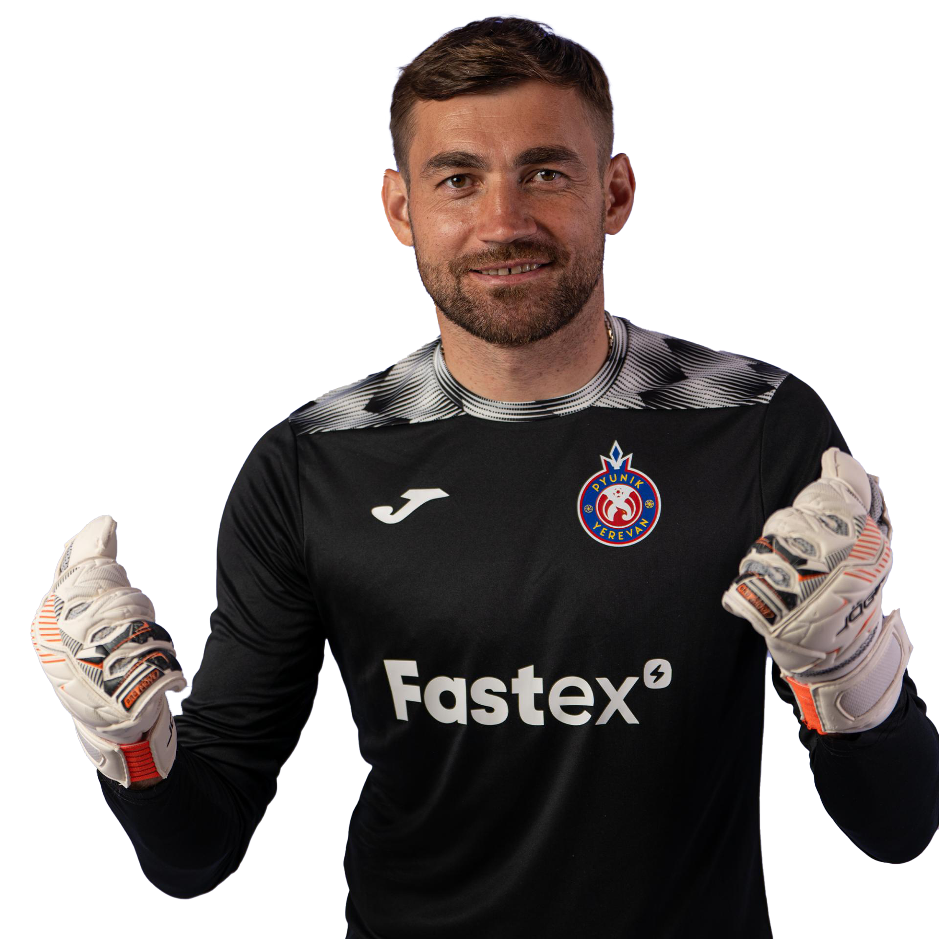 Black goalkeeper kit 2024/25